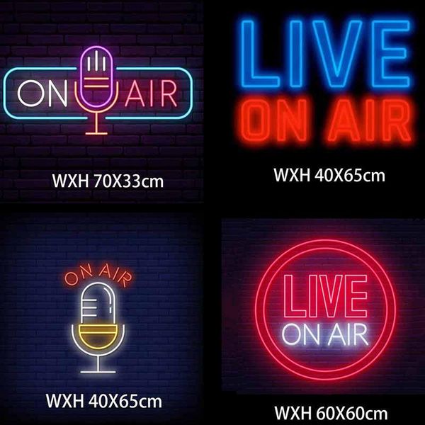 custom live on air led signs wedding party decoration light neon sign decor for marriage other event & supplies
custom live on air led signs wedding party decoration light neon sign decor for marriage other event & supplies