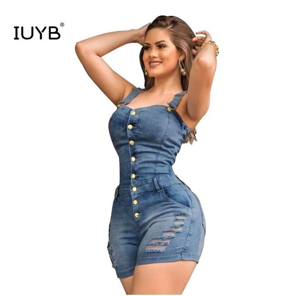 women's jumpsuits & rompers iuyb blue overalls casual jeans playsuit sleeveless solid slim mini pant short skinny button bandage jumpsu, Black;white
women's jumpsuits & rompers iuyb blue overalls casual jeans playsuit sleeveless solid slim mini pant short skinny button bandage jumpsu, Black;white