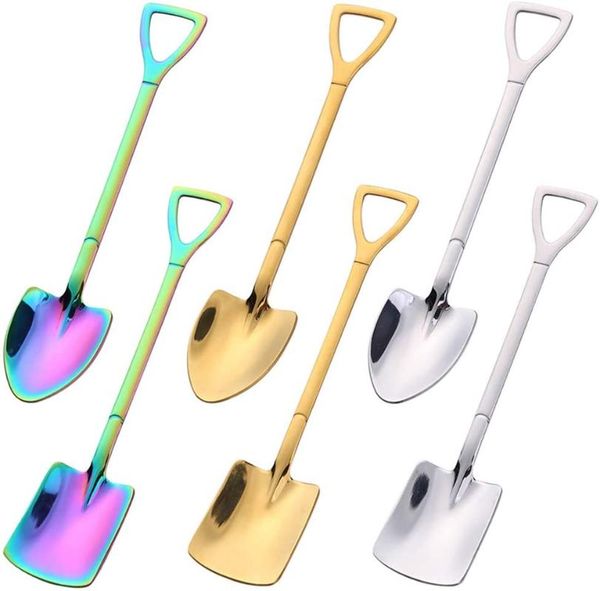 spoons 1/2pcs mini shovel spoon coffee creative cute stainless steel teaspoons ice-cream stirring retro dessert
spoons 1/2pcs mini shovel spoon coffee creative cute stainless steel teaspoons ice-cream stirring retro dessert