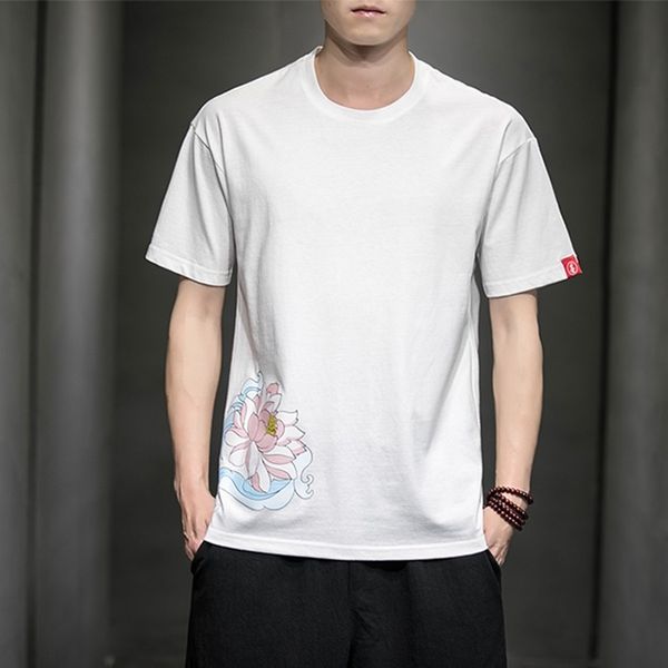 cotton t-shirt lion dance print tide brand hip hop short sleeve tee chinese style man summer street fashion casual 10888, Red
cotton t-shirt lion dance print tide brand hip hop short sleeve tee chinese style man summer street fashion casual 10888, Red
