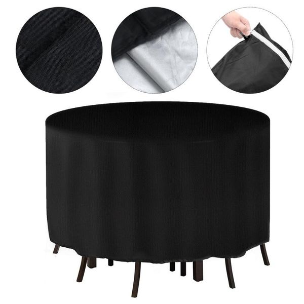 pc black waterproof circular dustpoof chair cover for patio covers
pc black waterproof circular dustpoof chair cover for patio covers