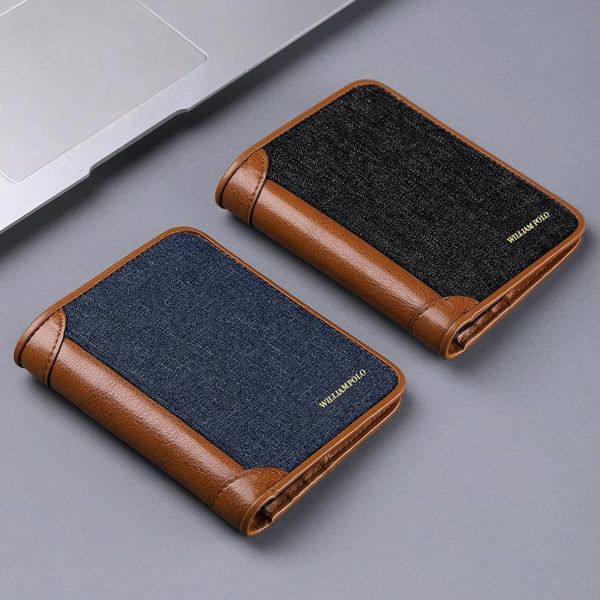 williampolo leather short wallet rfid brand fashion trend simple cowhide mens and thin, Red;black
williampolo leather short wallet rfid brand fashion trend simple cowhide mens and thin, Red;black