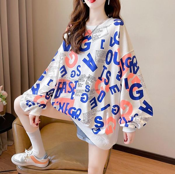 women's hoodies & sweatshirts harajuku oversize cartoon printing women thin sweatshirt loose o-neck chic female pullovers, Black
women's hoodies & sweatshirts harajuku oversize cartoon printing women thin sweatshirt loose o-neck chic female pullovers, Black