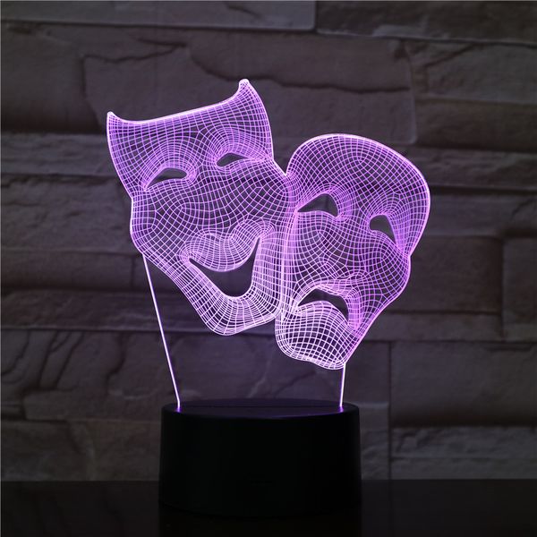 creative night light 3d ilusion rgb color nightlight led acrylic desk lamp mask smart phone control kids halloween holiday gift
creative night light 3d ilusion rgb color nightlight led acrylic desk lamp mask smart phone control kids halloween holiday gift