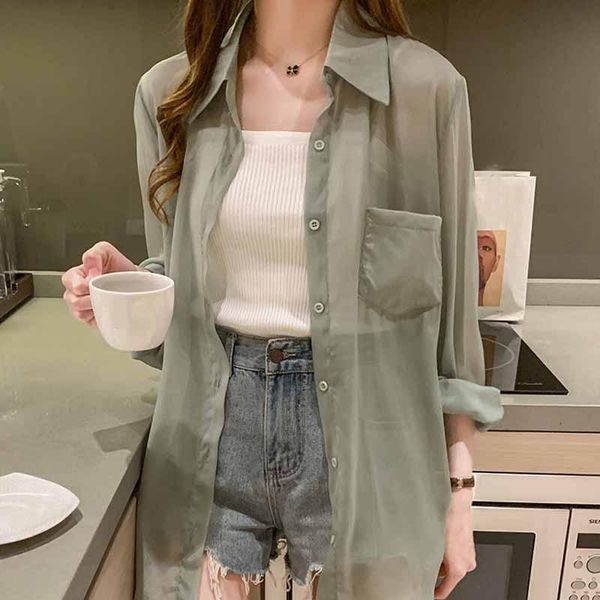women's blouses & shirts blusas camisas mujer blouse women 2021 long sleeve turn down collar chiffon shirt blusa d306, White
women's blouses & shirts blusas camisas mujer blouse women 2021 long sleeve turn down collar chiffon shirt blusa d306, White