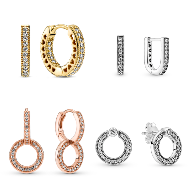 stud silver temperament personality ring zircon earrings sterling s925 jewelry suitable for ladies' party engagement gifts, Golden;silver
stud silver temperament personality ring zircon earrings sterling s925 jewelry suitable for ladies' party engagement gifts, Golden;silver