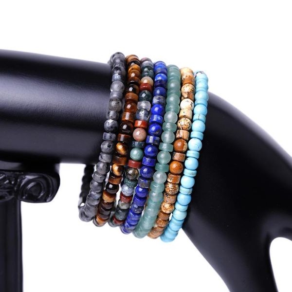 beaded, strands healing jewelry natural stone strand bracelets for women couples turquioses lapis aventurine agates tiger eye crystal bracel, Black
beaded, strands healing jewelry natural stone strand bracelets for women couples turquioses lapis aventurine agates tiger eye crystal bracel, Black