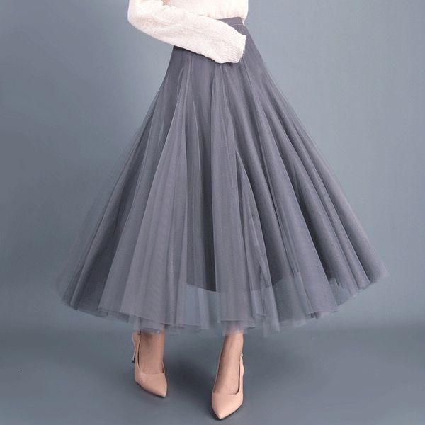 skirt tulle skirts women mujer faldas mesh elastic high waist long ball gown midi fashion clothing bottom, Black
skirt tulle skirts women mujer faldas mesh elastic high waist long ball gown midi fashion clothing bottom, Black
