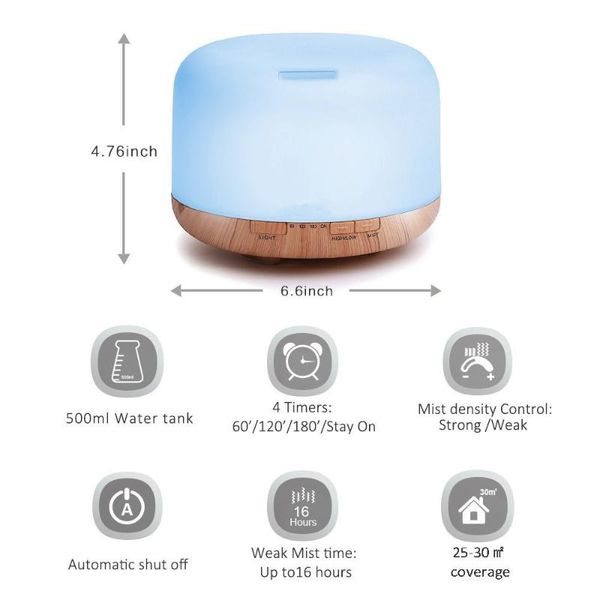 humidifiers essential oil diffuser household ultrasonic cool mist air humidifier with 7 color changing led light aroma humificador
humidifiers essential oil diffuser household ultrasonic cool mist air humidifier with 7 color changing led light aroma humificador