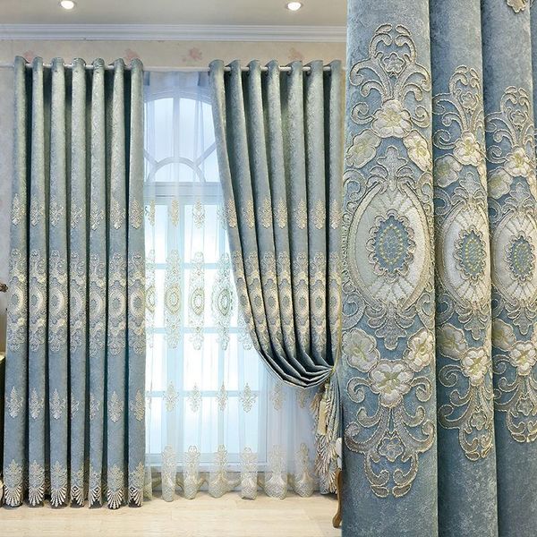 curtain & drapes chenille embroidered curtains living room balcony modern bedroom blackout window finished
curtain & drapes chenille embroidered curtains living room balcony modern bedroom blackout window finished