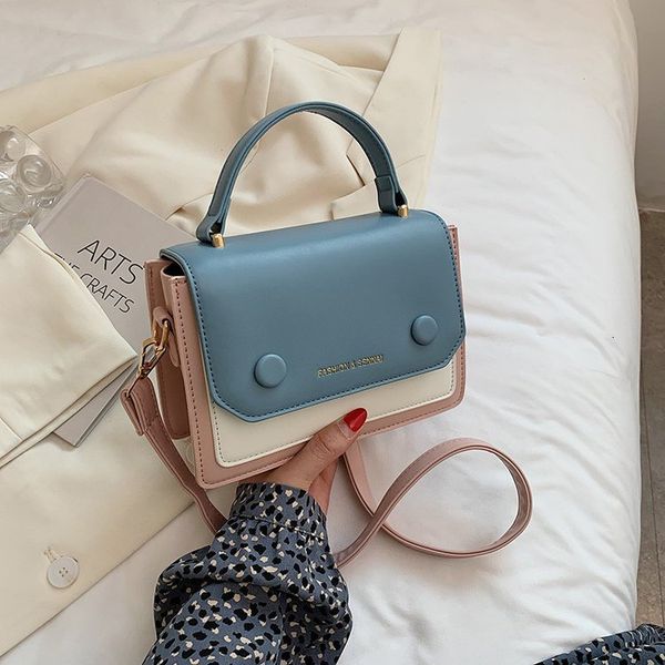 hangbags 2021 women's bag contrast color single shoulder messenger fashion korean small square texture portable
hangbags 2021 women's bag contrast color single shoulder messenger fashion korean small square texture portable