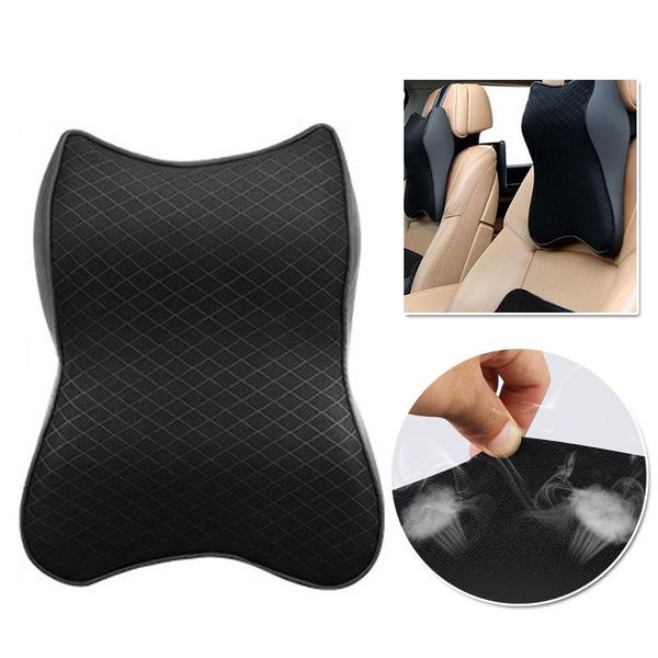 seat cushions cars headrest pad memory cotton foam pillow head neck resravel support breathable mesh fabric +
seat cushions cars headrest pad memory cotton foam pillow head neck resravel support breathable mesh fabric +