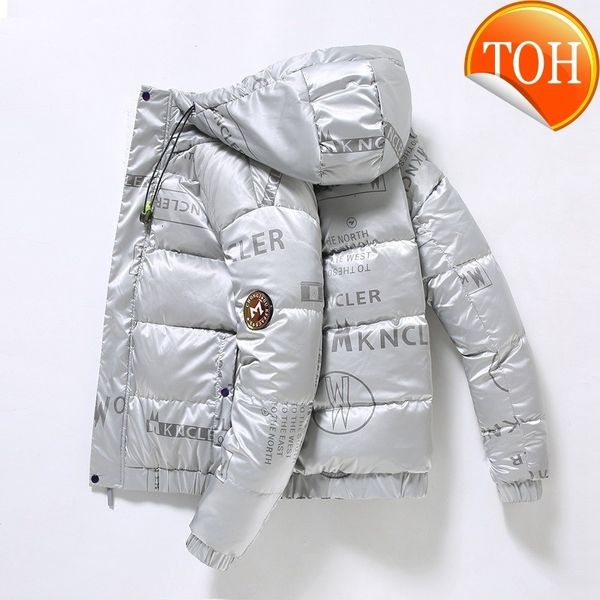 fashion white duck down winter jacket men's coat short trend shiny casual youth student stand-up collar hooded outwear men, Black
fashion white duck down winter jacket men's coat short trend shiny casual youth student stand-up collar hooded outwear men, Black