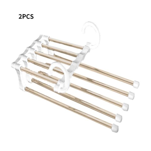 hangers & racks 2pcs 5 layer extendable foldable space saving magic closet clothes organiser home durable trouser hanger multifunction non s
hangers & racks 2pcs 5 layer extendable foldable space saving magic closet clothes organiser home durable trouser hanger multifunction non s