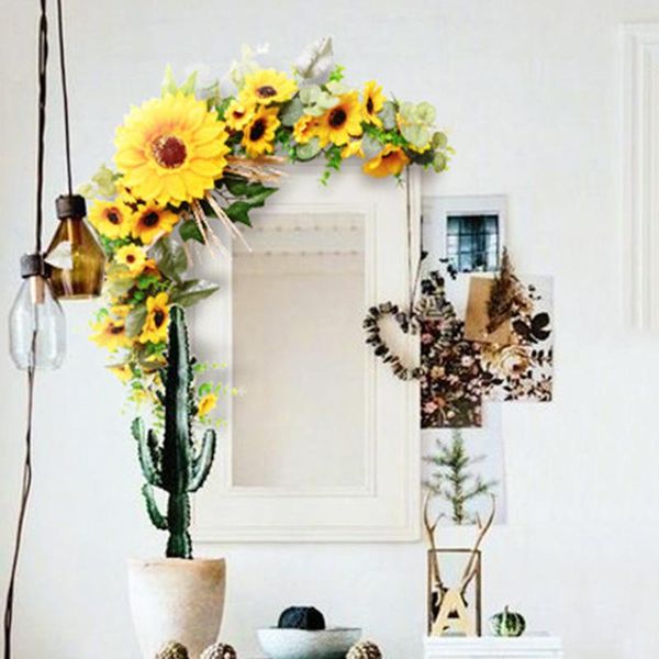 sunflower wreath artificial garland hanging pendants ornaments for home front door wedding party decor g10 decorative flowers & wreaths
sunflower wreath artificial garland hanging pendants ornaments for home front door wedding party decor g10 decorative flowers & wreaths