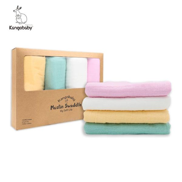 kangobaby 100% organic cotton baby muslin swaddle born thermal soft fleece blanket 4 pcs/pack blankets & swaddling
kangobaby 100% organic cotton baby muslin swaddle born thermal soft fleece blanket 4 pcs/pack blankets & swaddling