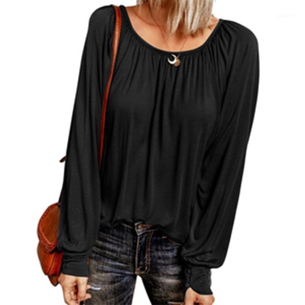 women's t-shirt fashion spring autumn women casual basic folds clothing bottom cotton long sleeve o-neck shirt solid color tee female, White
women's t-shirt fashion spring autumn women casual basic folds clothing bottom cotton long sleeve o-neck shirt solid color tee female, White