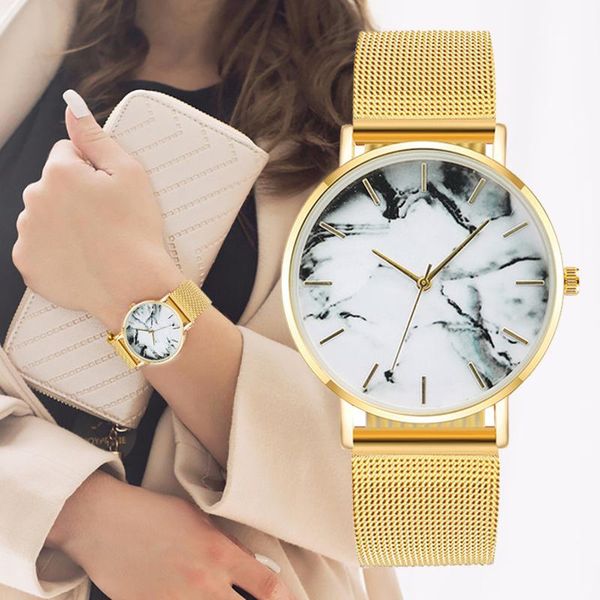 wristwatches fashion rose gold creative marble female wrist watch ladies dress watches luxury women quartz gifts relogio feminin, Slivery;brown
wristwatches fashion rose gold creative marble female wrist watch ladies dress watches luxury women quartz gifts relogio feminin, Slivery;brown