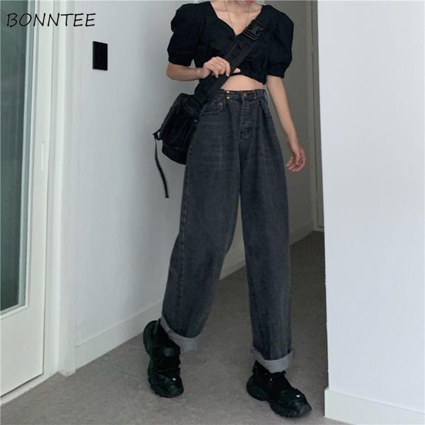 women's jeans women spring retro bf classic adjustable waist womens denim trousers harajuku high street all-match simple ladies jean, Blue
women's jeans women spring retro bf classic adjustable waist womens denim trousers harajuku high street all-match simple ladies jean, Blue
