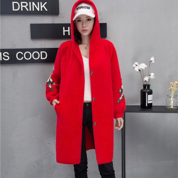 women's wool & blends 2021 spring autumn jacket womens single-breasted long sleeve hooded windproof casual pocket female costume outwea, Black
women's wool & blends 2021 spring autumn jacket womens single-breasted long sleeve hooded windproof casual pocket female costume outwea, Black