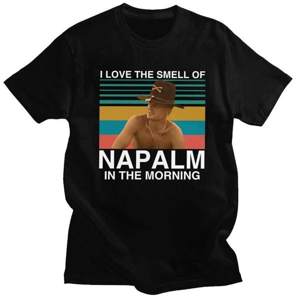 men's t-shirts trendy bill kilgore apocalypse now t-shirt short sleeves cotton t shirt i love the smell of in morning tee, White;black
men's t-shirts trendy bill kilgore apocalypse now t-shirt short sleeves cotton t shirt i love the smell of in morning tee, White;black