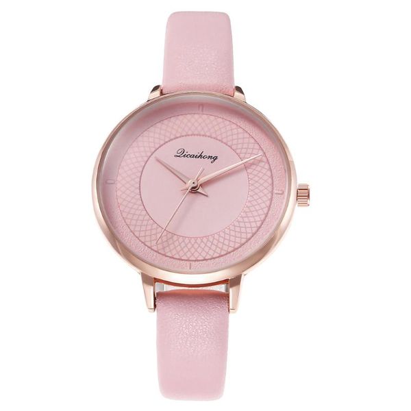 wristwatches fashion small fresh student leather strap personality round relief quartz watch simple casual women bayan kol saati, Slivery;brown
wristwatches fashion small fresh student leather strap personality round relief quartz watch simple casual women bayan kol saati, Slivery;brown
