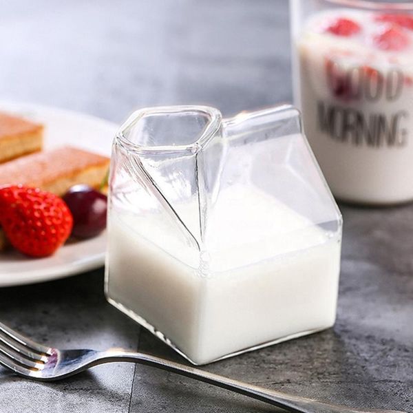wine glasses glass creamer milk carton container mini hand-blown water cup box
wine glasses glass creamer milk carton container mini hand-blown water cup box