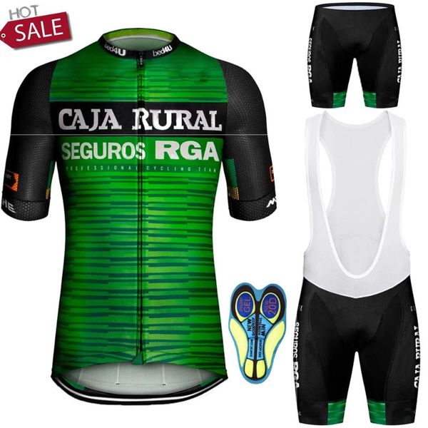 racing sets men green caja rural 2021 cycling jersey set pro clothing road bike shirt suit bicycle shorts mtb sport wear, Black;blue
racing sets men green caja rural 2021 cycling jersey set pro clothing road bike shirt suit bicycle shorts mtb sport wear, Black;blue