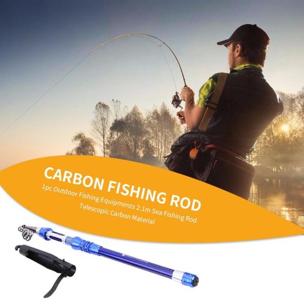 2.1m blue carbon fishing poles ultralight portable elastic hard bait casting spinning rod tools boat rods
2.1m blue carbon fishing poles ultralight portable elastic hard bait casting spinning rod tools boat rods