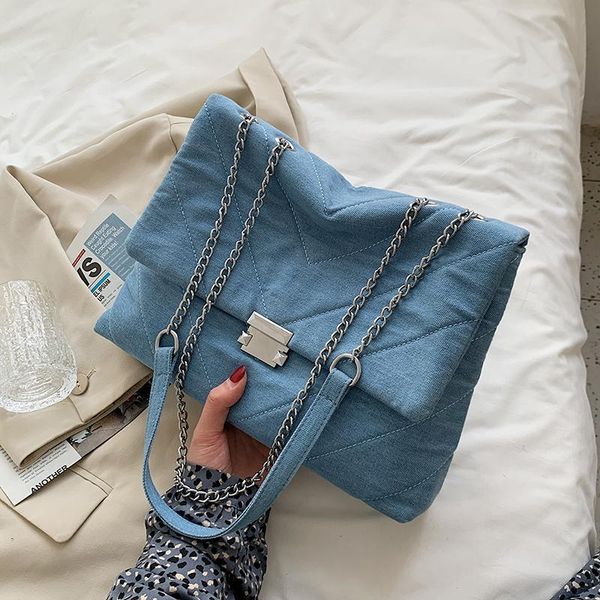 evening bags v-line big denim canvas crossbody for women 2021 trend chain high capacity shoulder handbag trending
evening bags v-line big denim canvas crossbody for women 2021 trend chain high capacity shoulder handbag trending