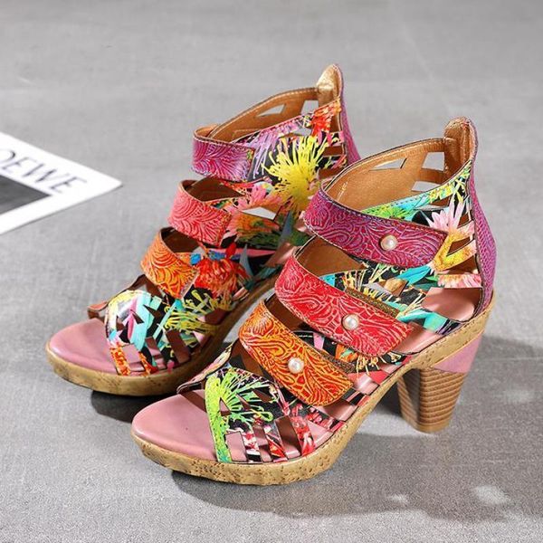 sandals women fashion high heels genuine leather shoes 2021 female hook loop mixed colors romantic flowers retro casual, Black
sandals women fashion high heels genuine leather shoes 2021 female hook loop mixed colors romantic flowers retro casual, Black
