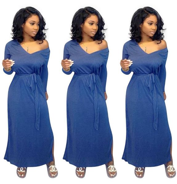 casual dresses 42h1221 autumn winter women home oblique shoulder v-neck solid dress vestidos plus size moda 2021, Black;gray
casual dresses 42h1221 autumn winter women home oblique shoulder v-neck solid dress vestidos plus size moda 2021, Black;gray