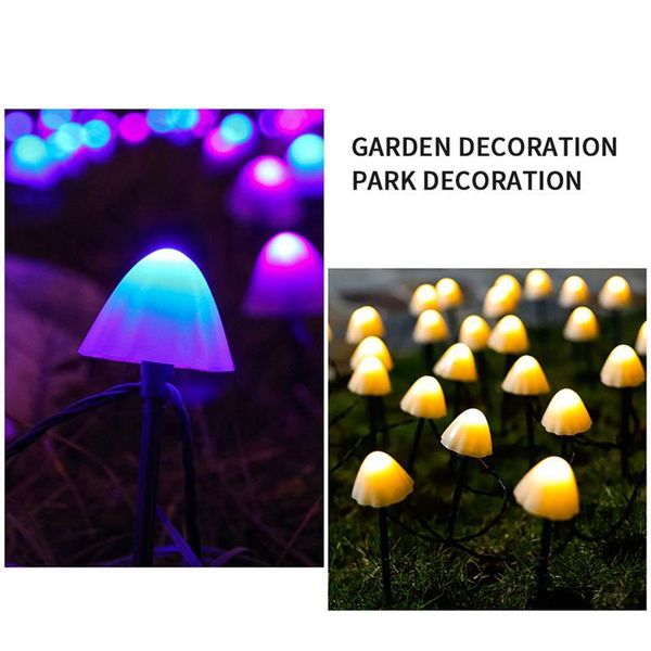 solar lamps string light mushroom power decoration garden lamp waterproof chain, warm white, 3.8m, 10led
solar lamps string light mushroom power decoration garden lamp waterproof chain, warm white, 3.8m, 10led