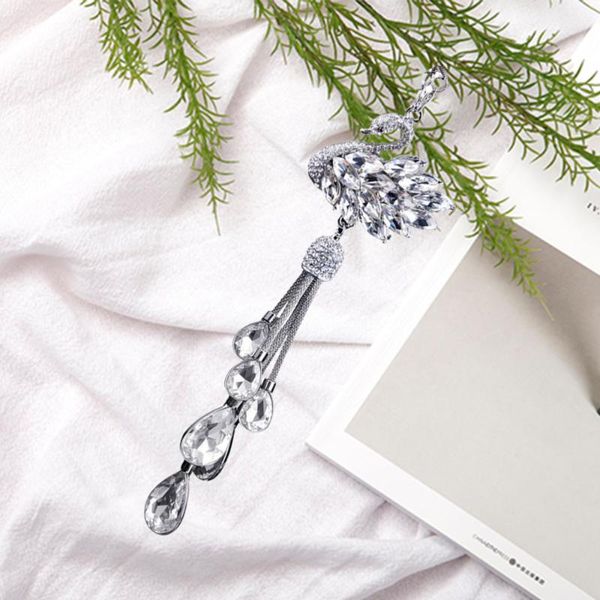 1pc fashion car rearview mirror pendant delicate rhinestone inlaid swan hanging ornament automobile inner decoration interior decorations
1pc fashion car rearview mirror pendant delicate rhinestone inlaid swan hanging ornament automobile inner decoration interior decorations