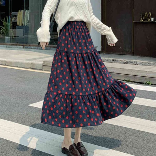 skirts autumn polka dotted long corduroy velvet boho winter cakee dots patchwork a-line dz8w, Black
skirts autumn polka dotted long corduroy velvet boho winter cakee dots patchwork a-line dz8w, Black