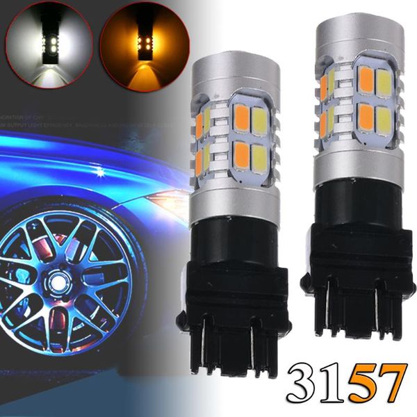 car headlights white/amber switchback turn signal parking light bulbs led nighteye error 3157 accessoires auto headlamp
car headlights white/amber switchback turn signal parking light bulbs led nighteye error 3157 accessoires auto headlamp