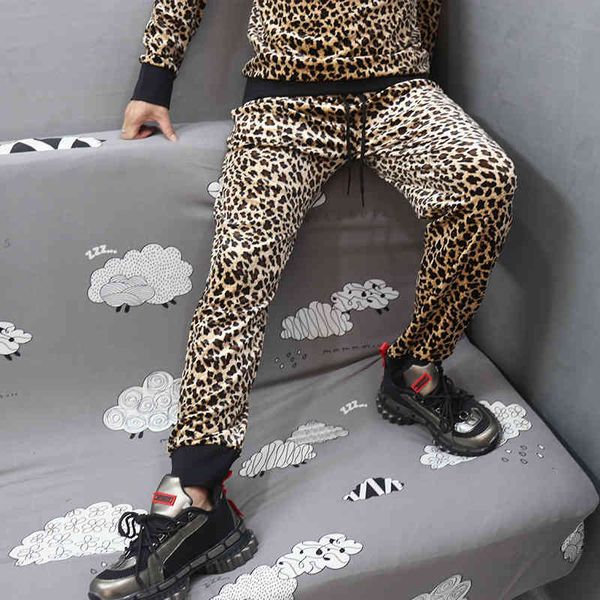 pant custom mode show leopard stage dress print loose hare casual pants big hip hop high street closure hus8, Black
pant custom mode show leopard stage dress print loose hare casual pants big hip hop high street closure hus8, Black