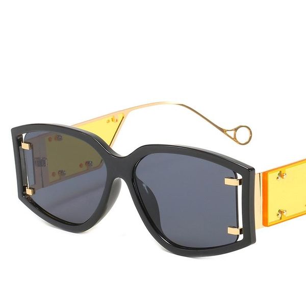 sunglasses fashion oversized square women retro rivets gradient eyewear uv400 men sun shades eyeglasses 2021, White;black
sunglasses fashion oversized square women retro rivets gradient eyewear uv400 men sun shades eyeglasses 2021, White;black