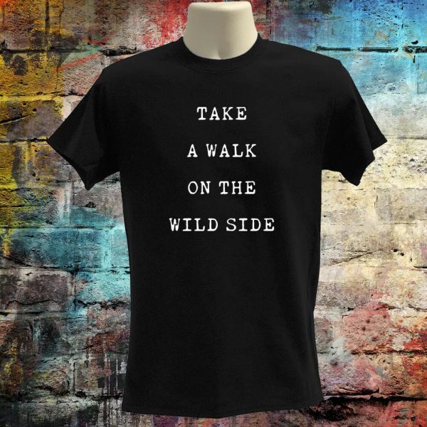 walk on the wild side tshirt, lou reed tee, music tee, quote tshirt, adventure, White;black
walk on the wild side tshirt, lou reed tee, music tee, quote tshirt, adventure, White;black