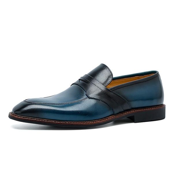 british business casual mens shoes dress men cowhide breathable genuine leather leisure handmade comfortable, Black
british business casual mens shoes dress men cowhide breathable genuine leather leisure handmade comfortable, Black