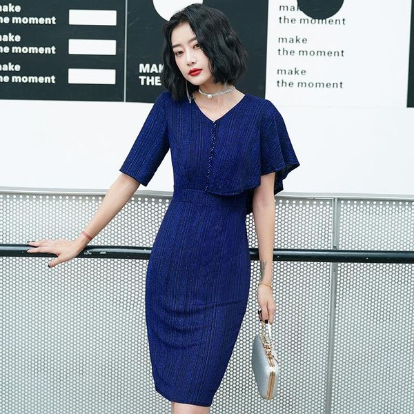 office lady elegant o-neck banquet dress blue temperament exquisite formal party gown hollow out slim prom dresses xs-3xl ethnic clothi, Red
office lady elegant o-neck banquet dress blue temperament exquisite formal party gown hollow out slim prom dresses xs-3xl ethnic clothi, Red