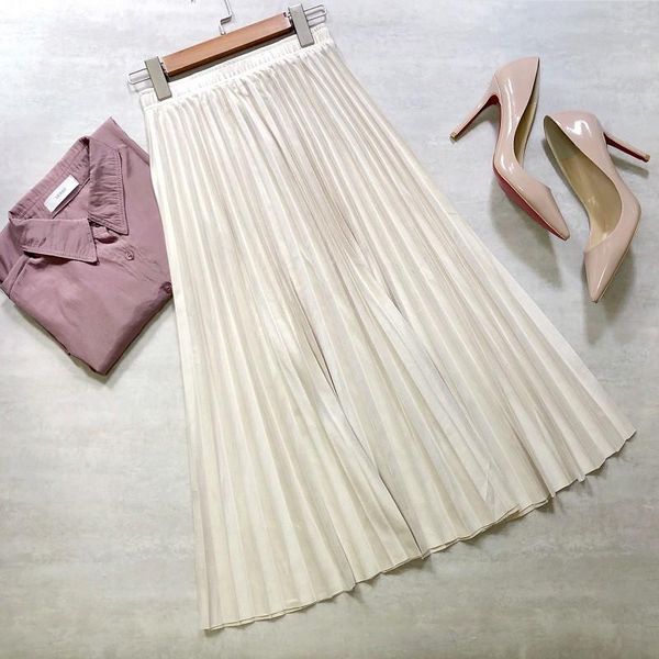 skirts 2021 a-line pleated suede leather high waist midi casual solid color calf long office lady sexy, Black
skirts 2021 a-line pleated suede leather high waist midi casual solid color calf long office lady sexy, Black