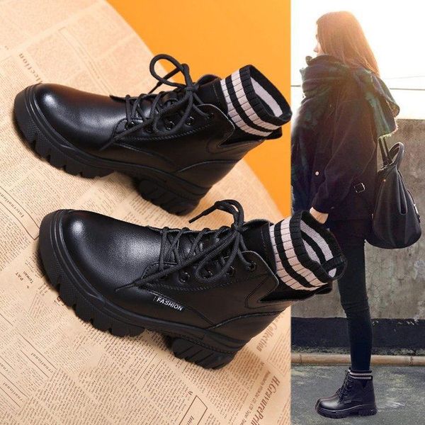 boots children 2021 all-match british style spring and autumn single thin internally increased short, Black
boots children 2021 all-match british style spring and autumn single thin internally increased short, Black