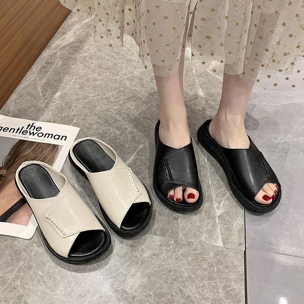 slippers female shoes loafers soft low slides platform fashion 2021 comfort summer luxury fabric fretwork rubber pu basic hoof h, Black
slippers female shoes loafers soft low slides platform fashion 2021 comfort summer luxury fabric fretwork rubber pu basic hoof h, Black