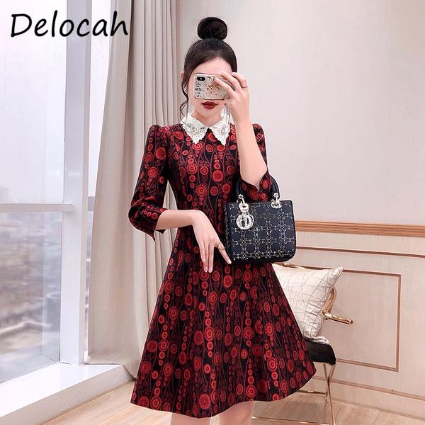 casual dresses delocah women fashion autumn designer party midi dress long sleeve crystal beading vintage slim ladies a-line vestidos, Black;gray
casual dresses delocah women fashion autumn designer party midi dress long sleeve crystal beading vintage slim ladies a-line vestidos, Black;gray