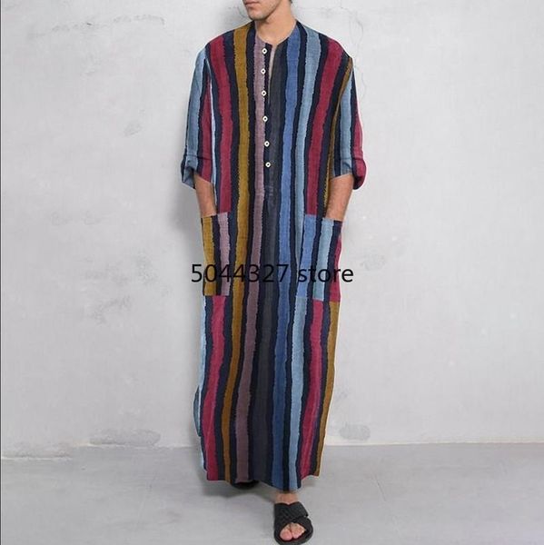 muslim men shirts jubba thobe islam saudi arabia kaftan long sleeve stripe print pakistan pray shirt abaya dubai jelaba qamis homme, White;black
muslim men shirts jubba thobe islam saudi arabia kaftan long sleeve stripe print pakistan pray shirt abaya dubai jelaba qamis homme, White;black