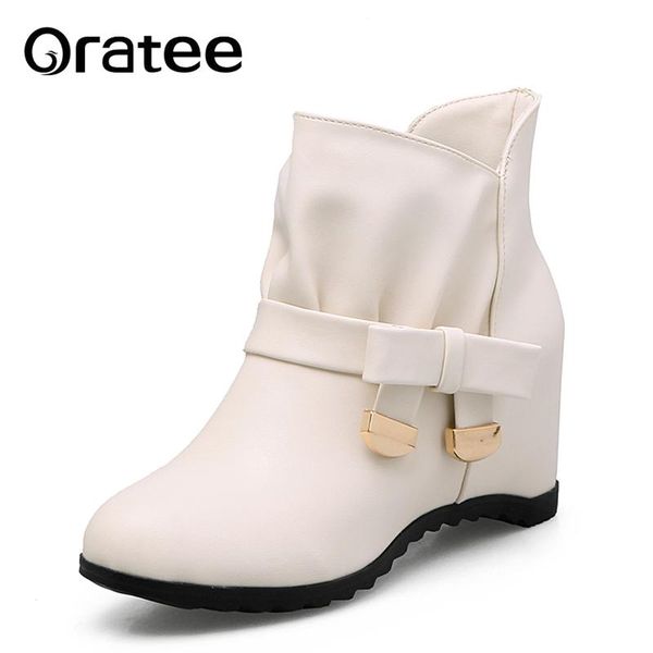 boots winter women height increasing slip on ankle female bowtie sweet casual shoes woman black white plus size 34-41
boots winter women height increasing slip on ankle female bowtie sweet casual shoes woman black white plus size 34-41
