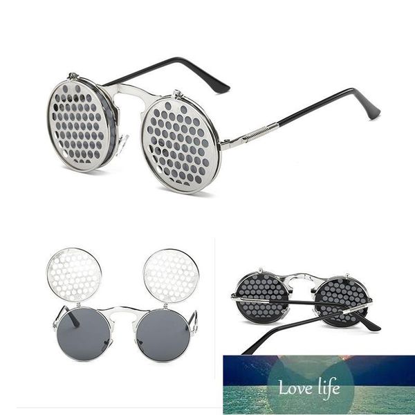 punk steam flip retro sunglasses for women men spectacles fashionable vintage double layer lens mirror shade eyeglasses factory price expert, White;black
punk steam flip retro sunglasses for women men spectacles fashionable vintage double layer lens mirror shade eyeglasses factory price expert, White;black