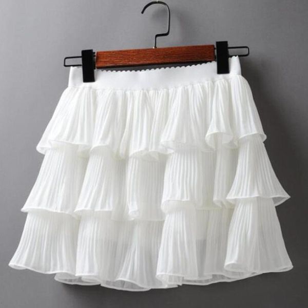 skirts elastic waist pleated chiffon mini skirt ladies casual cake-layer ruffles frill womens summer white femme lolita, Black
skirts elastic waist pleated chiffon mini skirt ladies casual cake-layer ruffles frill womens summer white femme lolita, Black