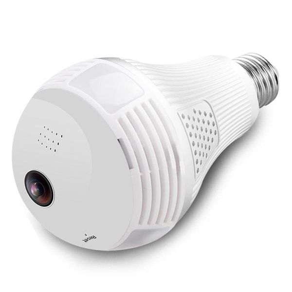 360° cordless camera bulb panoramic lamp cameras fisheye infrared network remote monitor ip
360° cordless camera bulb panoramic lamp cameras fisheye infrared network remote monitor ip